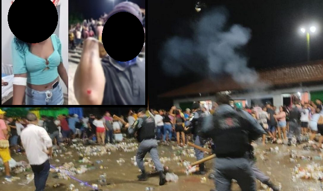 Confusão foi na madrugada e várias pessoas ficaram feridas. Foto: Reprodução