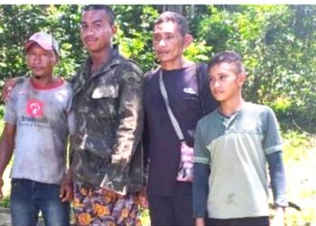 Os homens foram encontrados após quatro dias desaparecidos. Foto: Divulgação