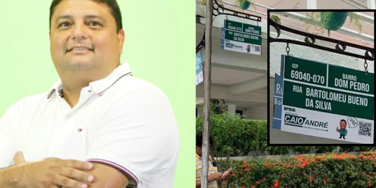 Vereador foi acusado de já está fazendo campanha política. Foto: Reprodução