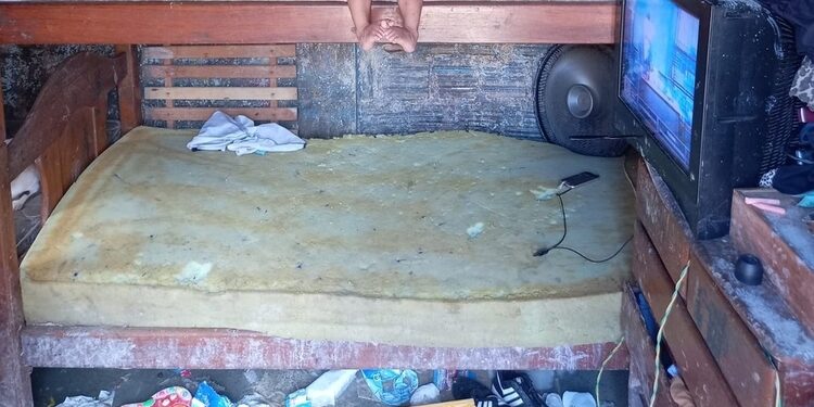 Crianças viviam em situação lamentável. Foto: Divulgação