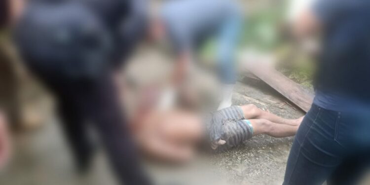 Homem estava sem identificação. Foto: Divulgação