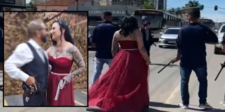 Cena foi registrada nas redes sociais. Foto: Reprodução