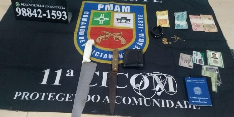 O trio chegou a fugir, mas dois deles foram presos. Foto: Divulgação