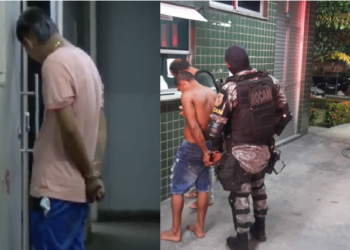 A dupla do mal foi levada para o 14º DIP, no Jorge Teixeira. Foto: Divulgação