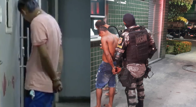 A dupla do mal foi levada para o 14º DIP, no Jorge Teixeira. Foto: Divulgação