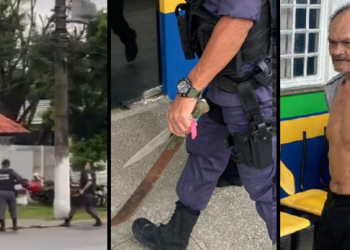 O homem foi preso e levado ao 6º DIP. Foto: Reprodução