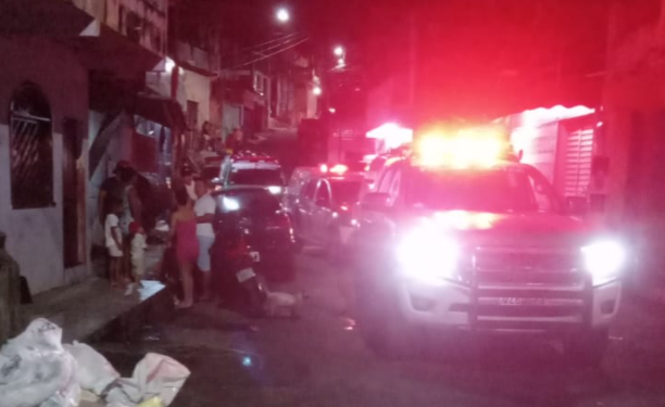 Homem foi morto no segundo andar. Foto: Divulgação