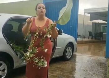 Mulher alegou que a rua era pública e que era advogada. Foto: Reprodução