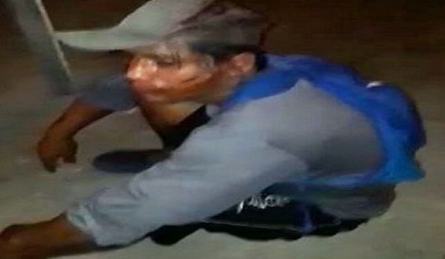 Ladrão conhecido na área como 'Jaburu' foi pego no flagra. Foto: Reprodução