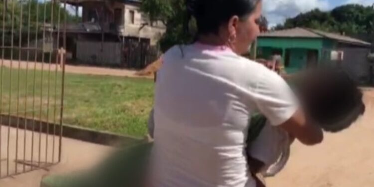 Falta de estrutura na cidade chamou a atenção. Foto: Reprodução