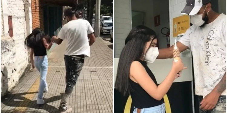 Menina de 9 anos tinha sonho de tomar uma casquinha de sorvete. Foto: Reprodução/TikTok