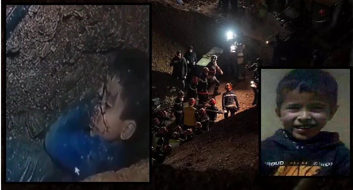 Menino não resistiu logo após ser resgatado do poço. Foto: Reprodução