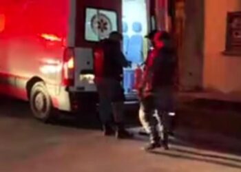 Mulher foi socorrida e enviada para um hospital da cidade. Foto: Divulgação