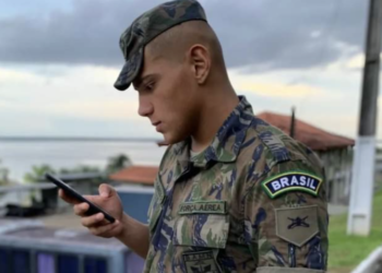 O soldado chegou a ser atendido, mas já estava morto. Foto: Reprodução