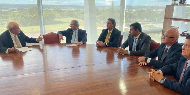 Reunião aconteceu nesta quarta-feira (9), no Palácio do Planalto. Foto: Divulgação/Secom