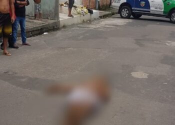 Crime ocorreu em plena luz do dia, nesta segunda-feira (14). Foto: Divulgação