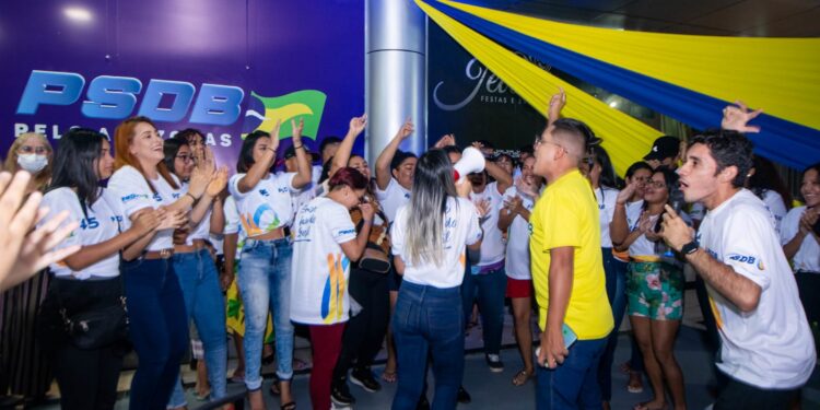 Em clima de festa, a Juventude do PSDB Amazonas deu exemplo de cidadania e espírito democrático. Foto: João Neto / Assessoria PSDB-AM