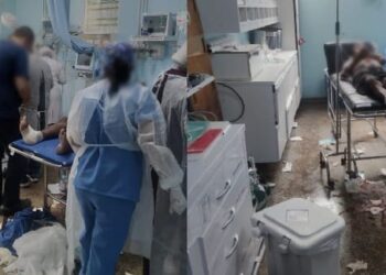 Os homens foram baleados na frente do SPA Joventina Dias. Foto: Divulgação