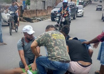 O acidente aconteceu no Jorge Teixeira, Zona Leste. Foto: Divulgação