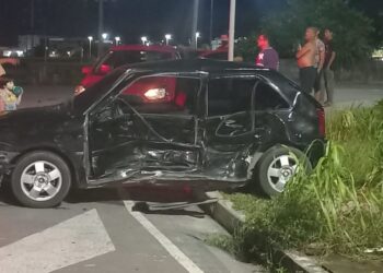 O acidente aconteceu na noite desta quarta-feira (23). Foto: Divulgação