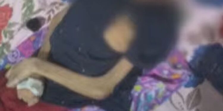 O adolescente foi resgatado em situação lamentável e foi levado ao hospital. Foto: Reprodução