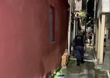 O homem foi perseguido e morto a tiros. Foto: Divulgação