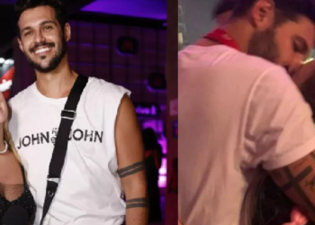 Os dois foram flagrados em festival de música, em São Paulo. Foto: Reprodução/Internet