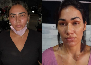 As mulheres foram presas após denúncia e a polícia as encontrou dentro do carro alugado. Foto: Divulgação