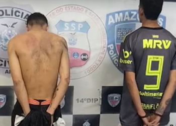 A dupla foi presa ainda com drogas. Foto: Divulgação