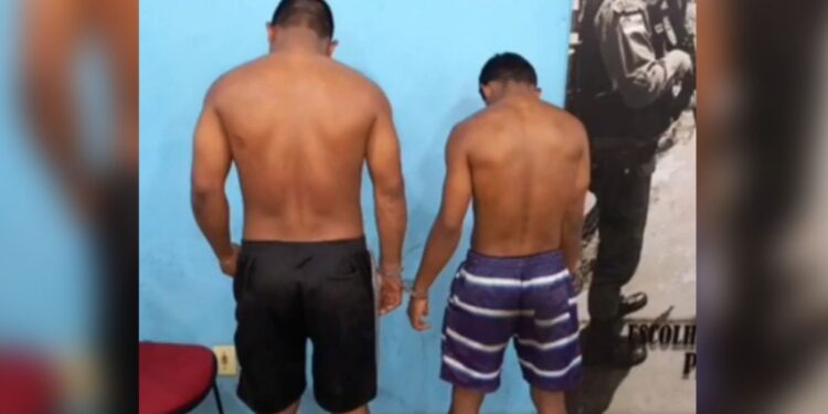Os homens foram presos em Iranduba. Foto: Reprodução