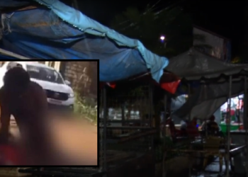 O crime foi filmado por populares. Foto: Reprodução