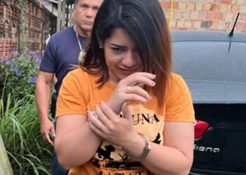 Mulher foi presa se escondendo na casa da mãe, no Novo Israel, Zona Norte. Foto: Divulgação