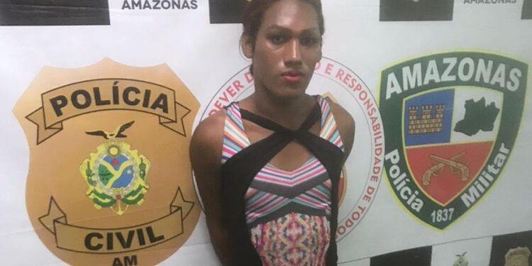 Marco Antônio Jimenez foi preso vendendo entorpecentes. Foto:  Divulgação/PMAM