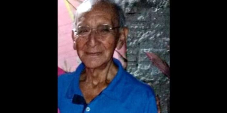 O idoso está sendo procurado desde esta quinta-feira (17). Foto: Divulgação