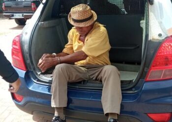 O idoso foi preso em flagrante, logo após o crime, e disse que não se arrepende. Foto: Divulgação