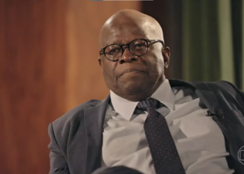 Joaquim Barbosa falou ainda sobre sua preferência de candidatos para a presidência. Foto: Reprodução/Rede Globo