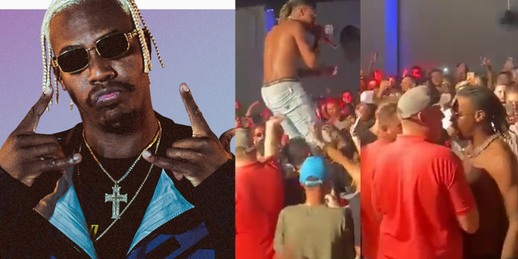 O cantor ficou bastante irritado com o ocorrido. Foto: Reprodução/Internet