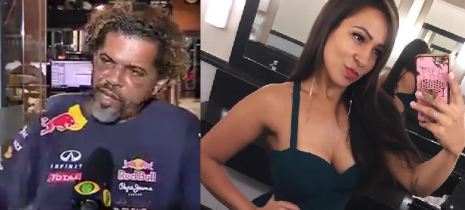 O morador de rua foi entrevistado pela emissora. Foto: Reprodução