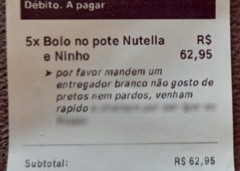 O pedido gerou revoltada na empresária. Foto: Reproduçaõ