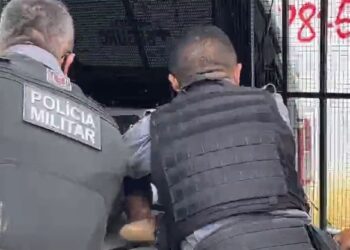 Apenas o adolescente foi apreendido após o roubo. Foto: Reprodução