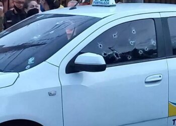 O taxista estava com um passageiro que tem extensa ficha criminal. Foto: Divulgação