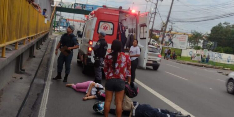 Acidente aconteceu nas primeiras horas da manhã, nesta quinta-feira (10). Foto: Divulgação