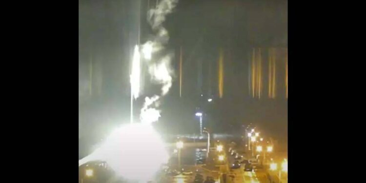 A usina nuclear é considerada a maior da Europa. Foto: Reprodução/YouTube/Autoridade Nuclear Ucraniana