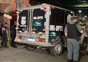 O crime ocorreu, segundo a polícia, em 'área vermelha'. Foto: Divulgação