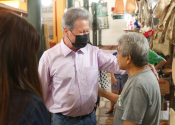 O pré-candidato aparece com ampla vantagem sobre os demais candidatos. Foto: Karla Vieira / Assessoria AVN