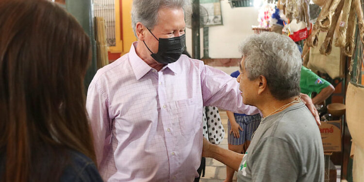 O pré-candidato aparece com ampla vantagem sobre os demais candidatos. Foto: Karla Vieira / Assessoria AVN