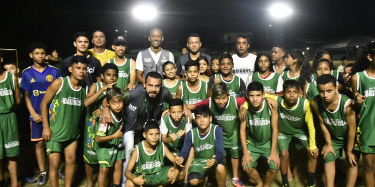 Campo do Teixeirão foi revitalizado e abrigará projeto do Governo do Amazonas. Foto: Mauro Neto/Faar