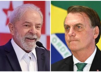 Diminuiu a diferença de votos entre Lula e Bolsonaro, segundo uma pesquisa feita pelo Instituto FSB