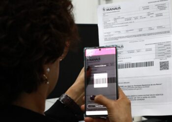 O pagamento via PIX deve ser feito unicamente por meio da leitura do QR-Code disponibilizado na notificação. Foto: Sidney Mendonça / IMMU