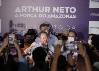 Arthur Virgílio reclamou em seu Twitter que o Governo Federal não cumpre promessas feitas ao Amazonas. Foto: Karla Vieira / Assessoria AVN